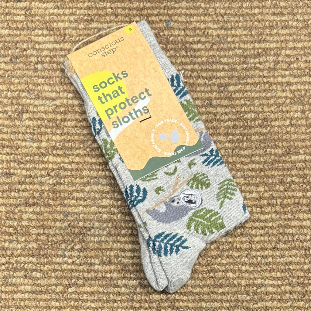 Sloth Graphic Socks That Protect Sloths