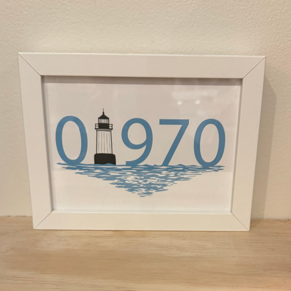 01970 Salem Zipcode Art Print
