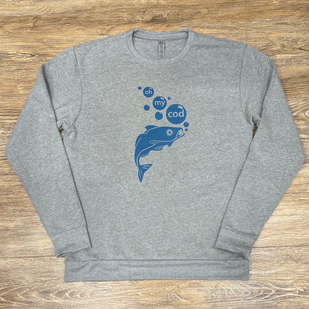 Oh My Cod Crew Neck Sweatshirt