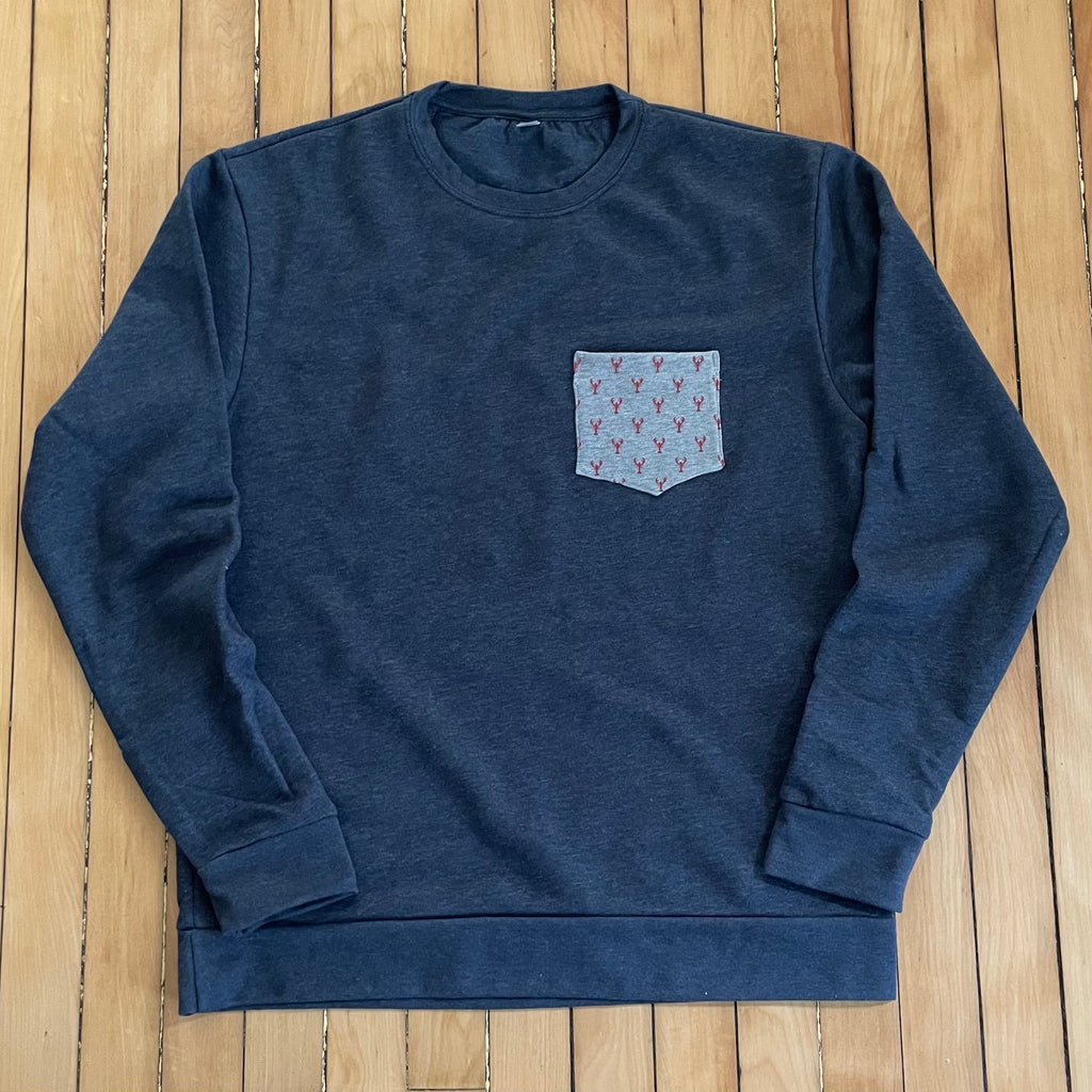 Lobster Pocket Crew Neck Sweatshirt