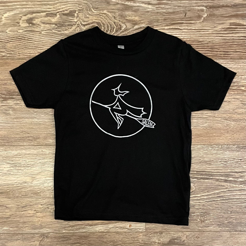 Moon Witch Salem, MA Kids T-shirt
