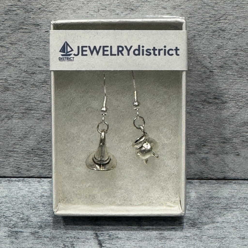 Witch Hat and Cauldron Earrings