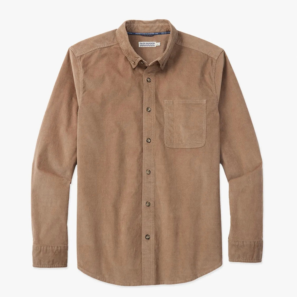 Wilder Oak Stretch Corduroy Shirt