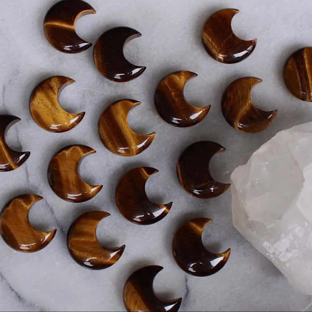 Tiger’s Eye Moon Crystal