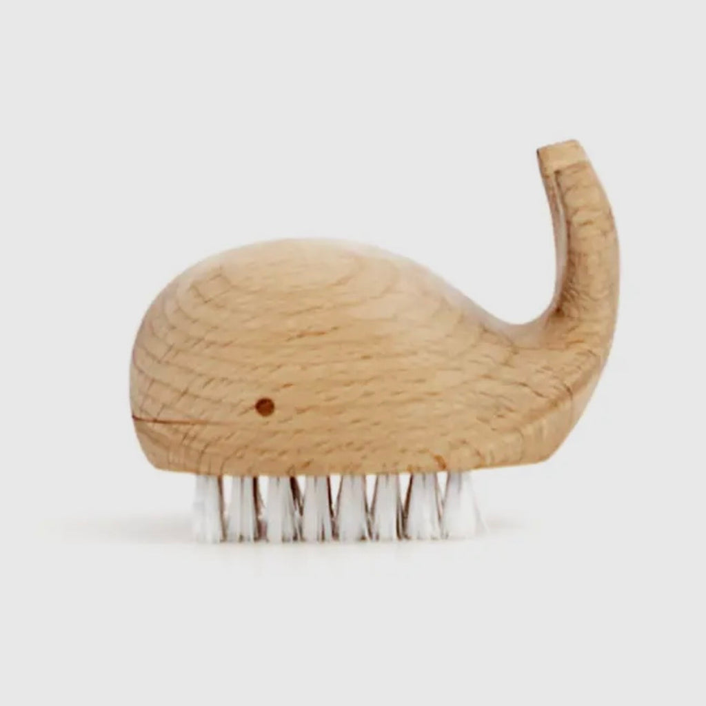 Whale nail brush