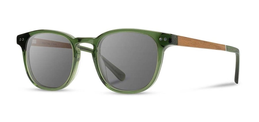 CAMP Eyewear Topo Sunglasses in Fern/Walnut