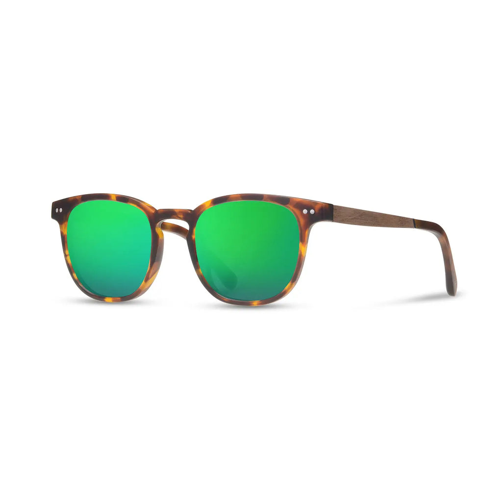 CAMP Eyewear Topo Sunglasses in Tortoise/Walnut