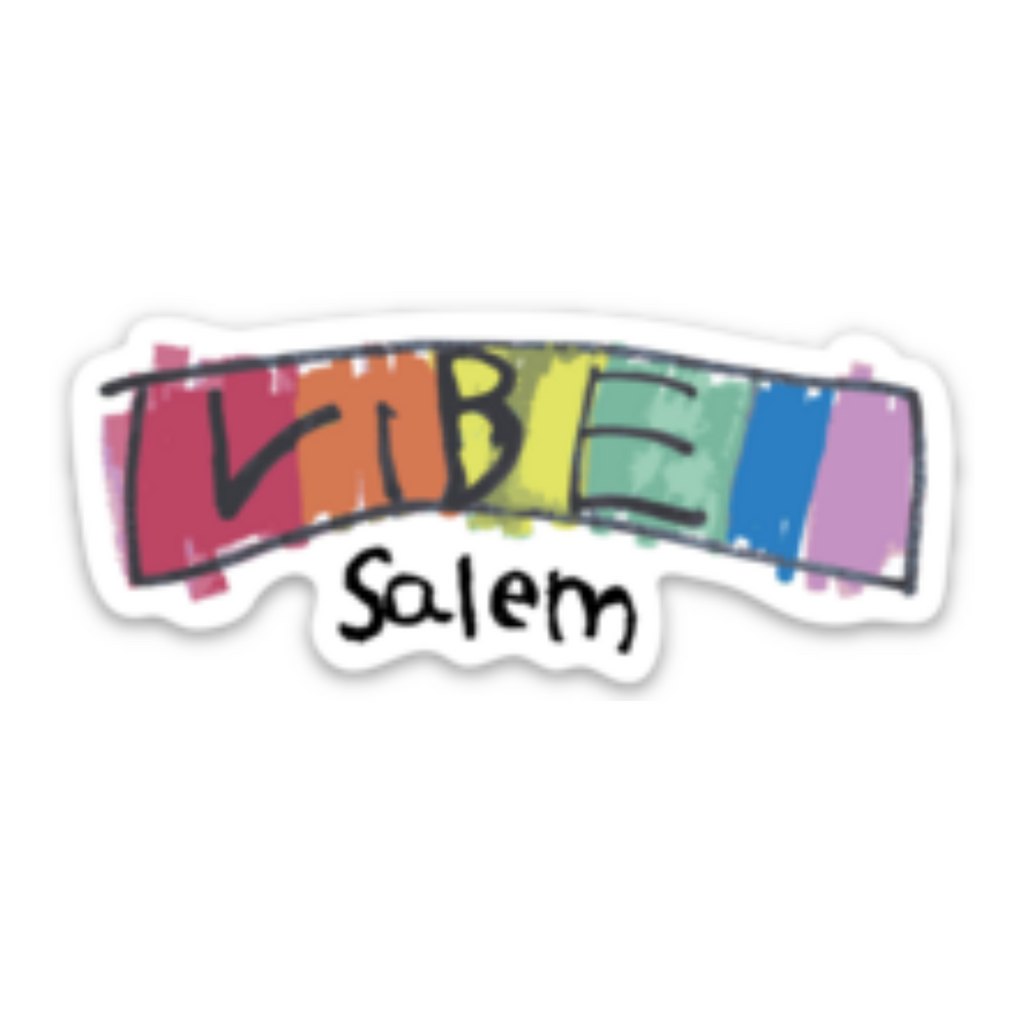Vibe Rainbow Salem Sticker - Cabaret Fundraiser