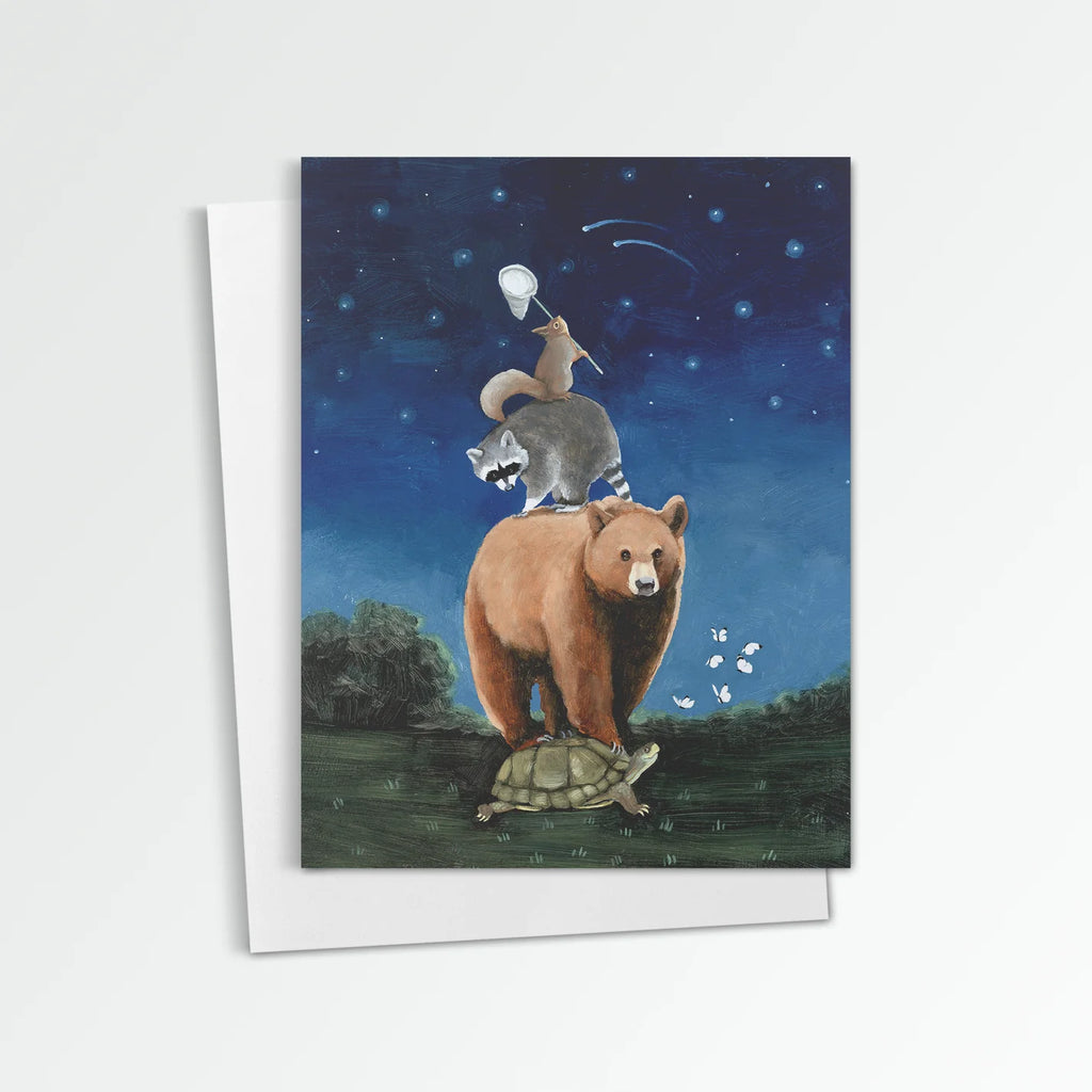 Catch a Shooting Star Greeting Card