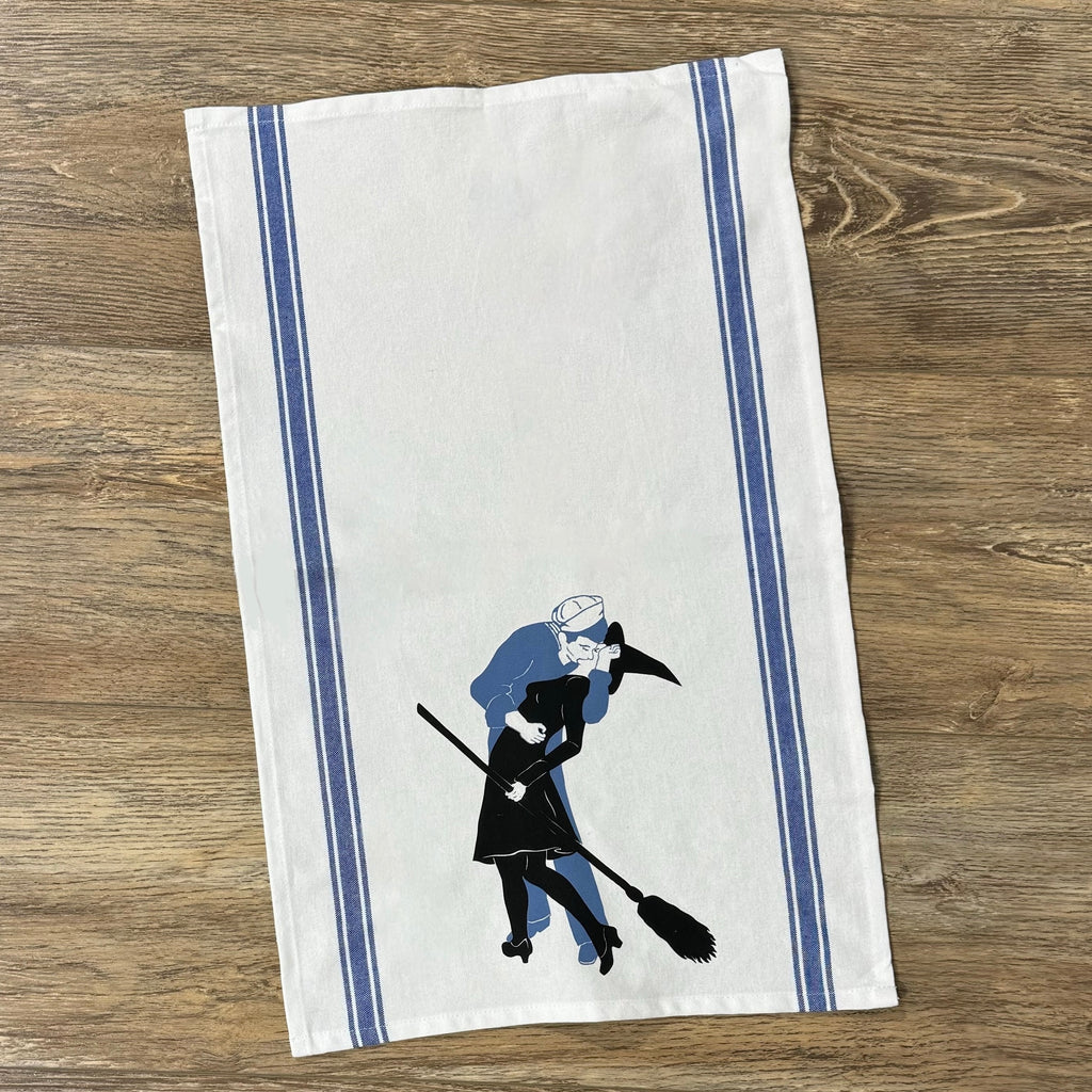 Kiss Witch and Sailor Kitchen/Bar Towel