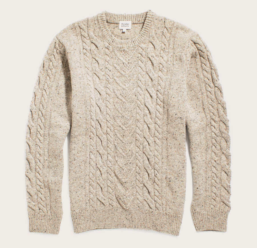 The Ludlow Cable-Knit Sweater