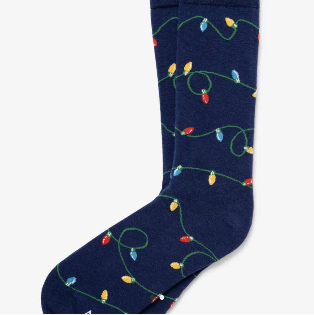 Light Up My Life Holiday Graphic Socks