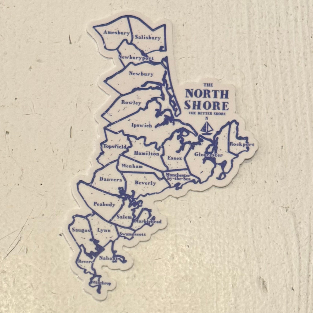 North Shore, MA Sticker