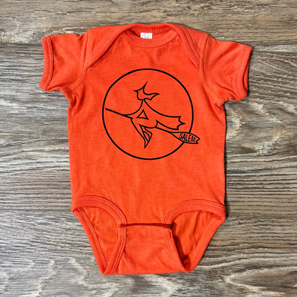 Moon Witch Salem, MA Baby Onesie