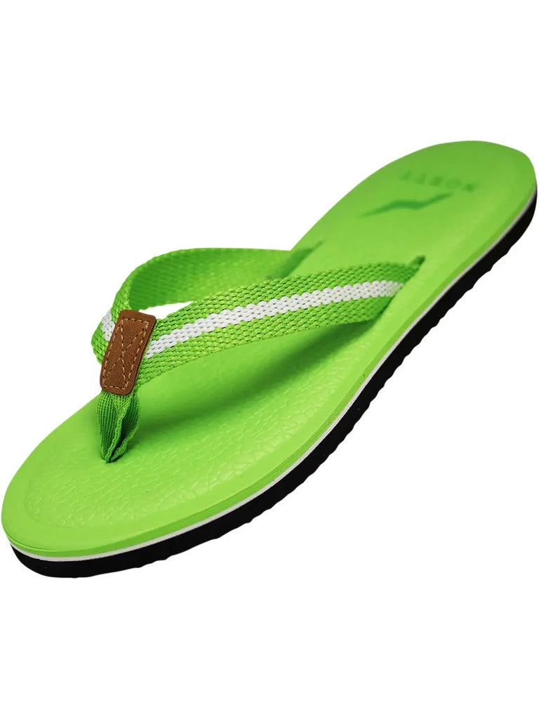 Norty Women's Green Flip Flop Sandal