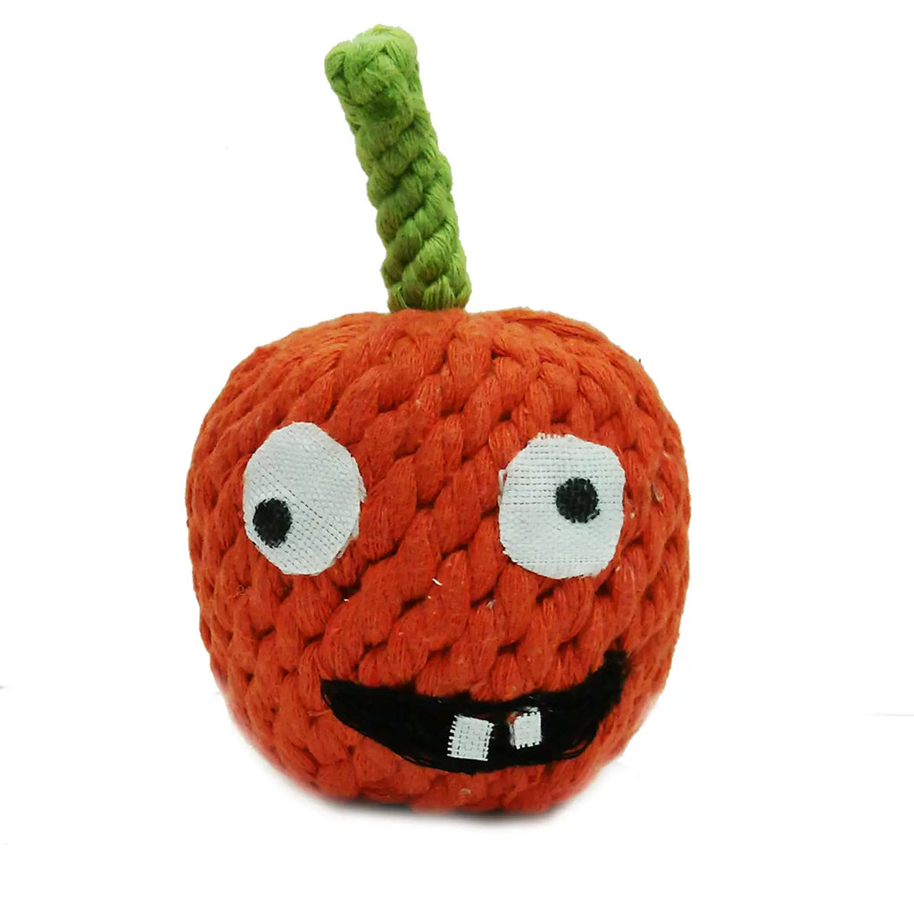 Pumpkin Rope Dog Toy