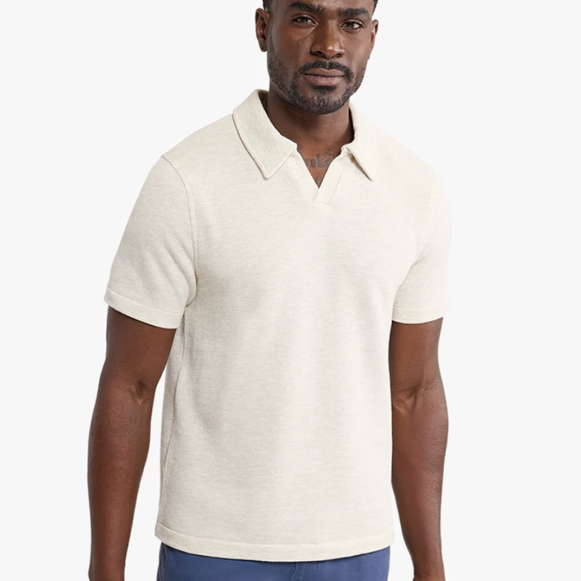 Tailwind Polo | Natural (Off-White)