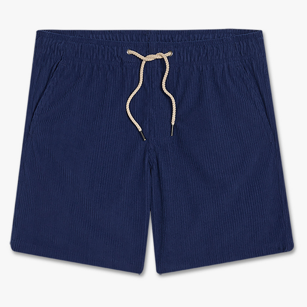 Wilder Stretch Corduroy Shorts - Navy