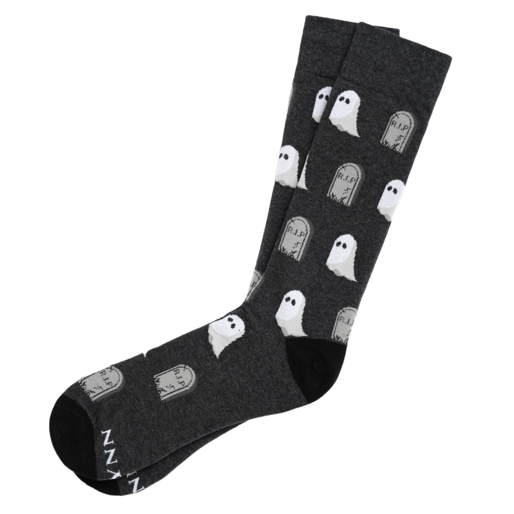 Spooky Boo RIP Cotton Socks