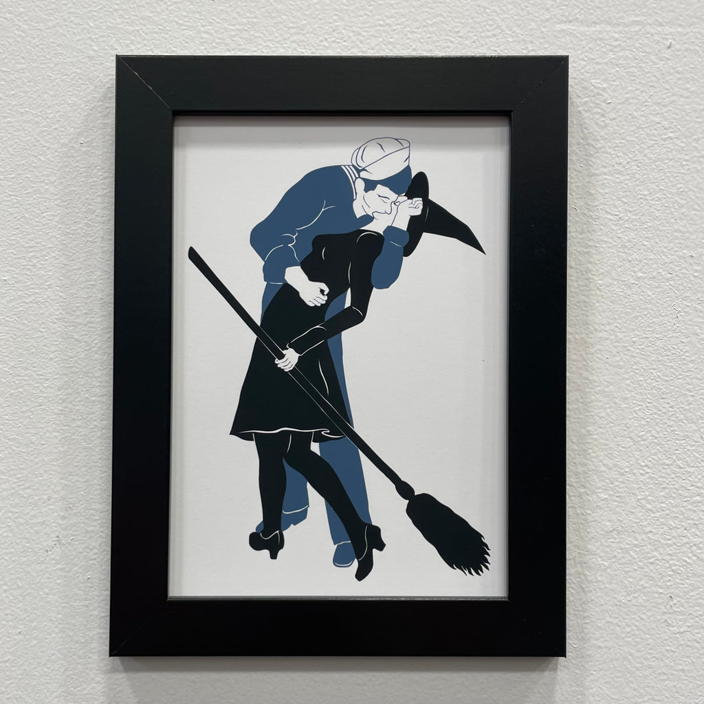 Kiss Witch and Sailor Art Print