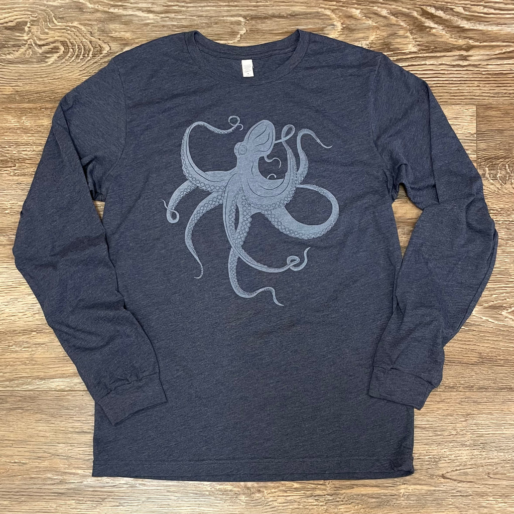 Octopus Graphic Long Sleeve T-shirt
