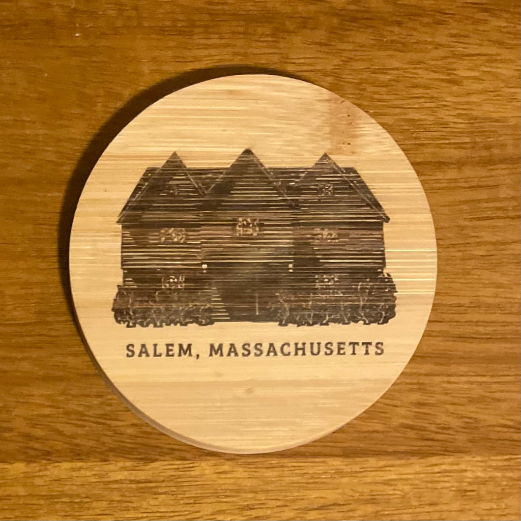 Witch House Bamboo Coaster
