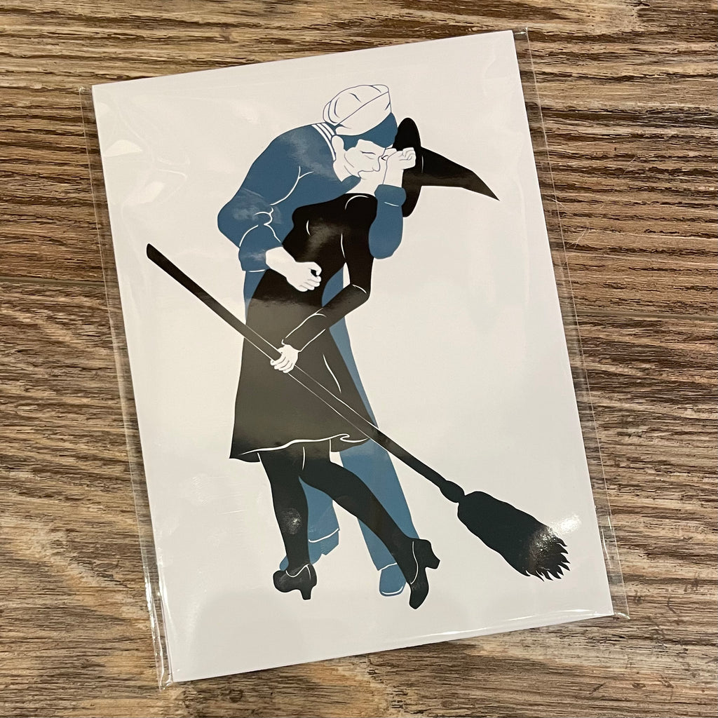 Kiss Witch and Sailor Art Print