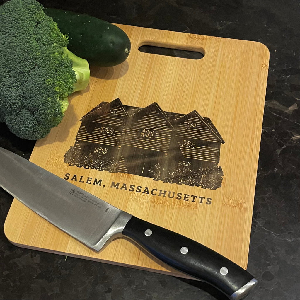 Witch House Bamboo Cutting Board