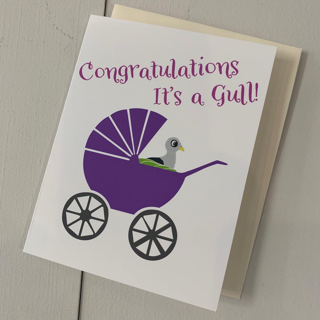 It’s A Gull Greeting Card