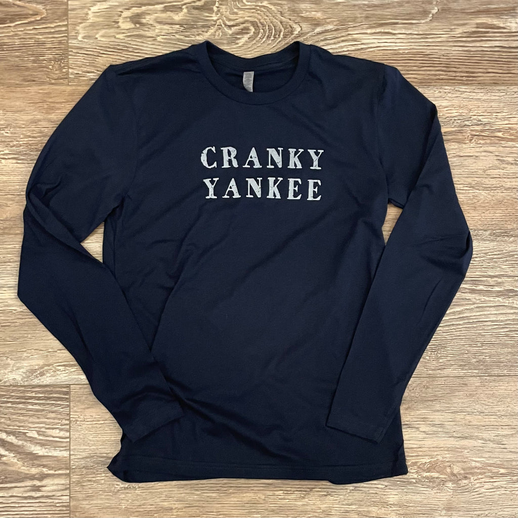 Cranky Yankee Long Sleeve T-Shirt Heather Navy / XS