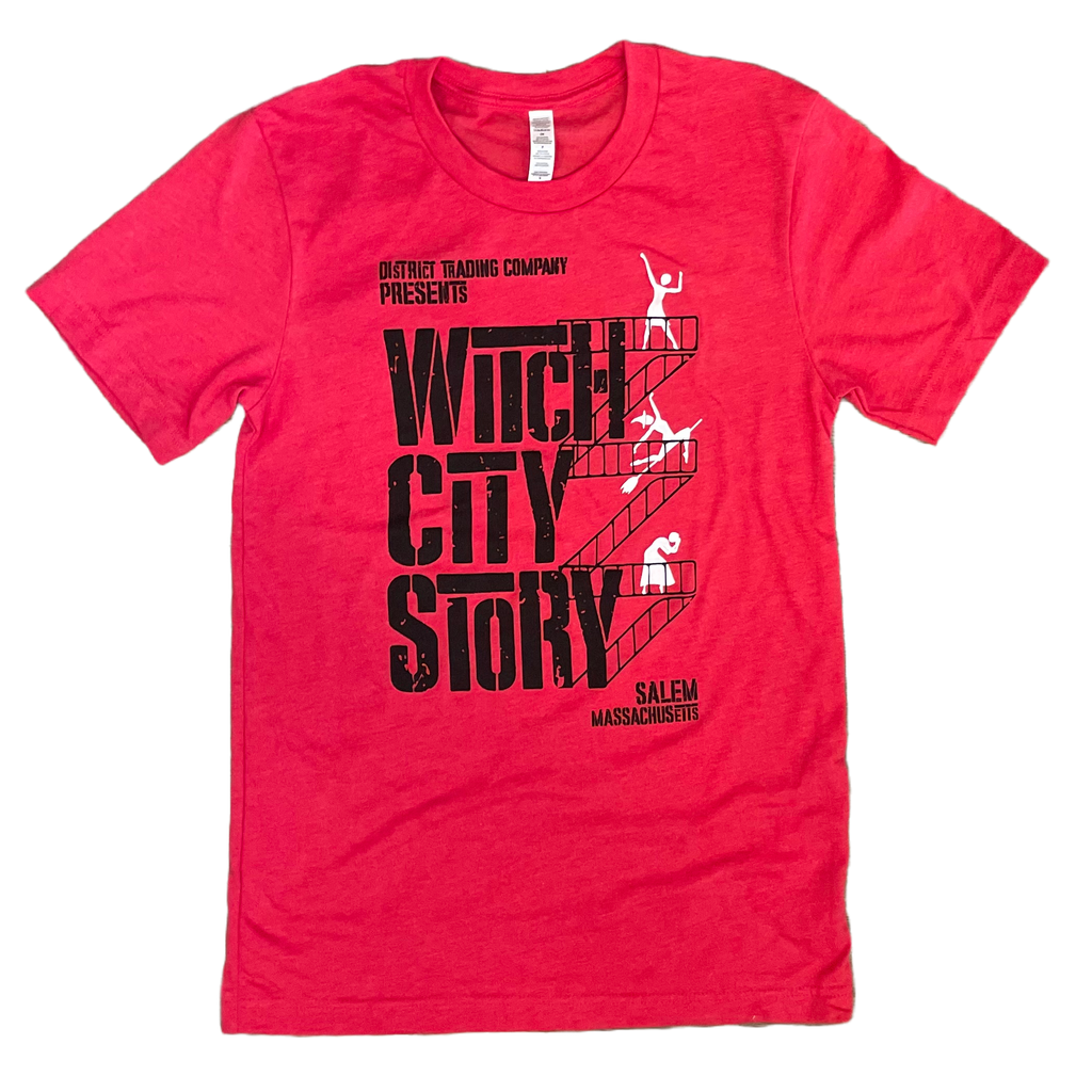 Witch City Story, Salem, MA T-shirt