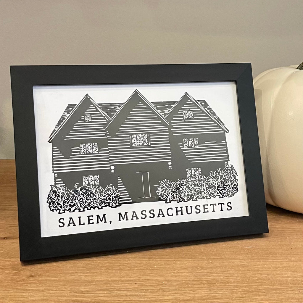 Witch House Salem, MA Art Print