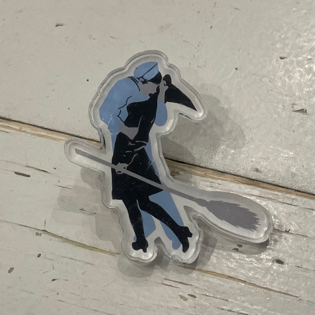 Kiss Sailor and Witch Acrylic Pin