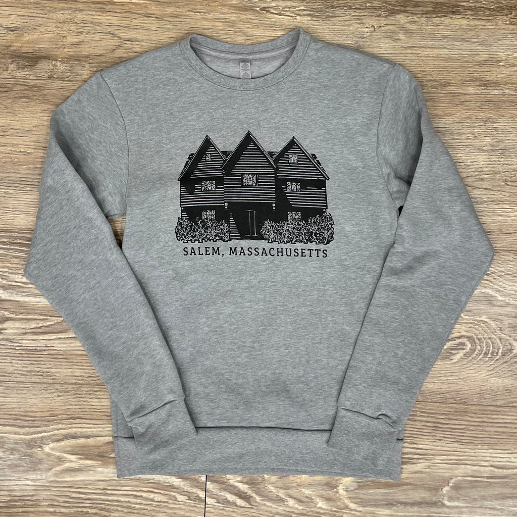 Witch House Salem MA Crew Neck Sweatshirt