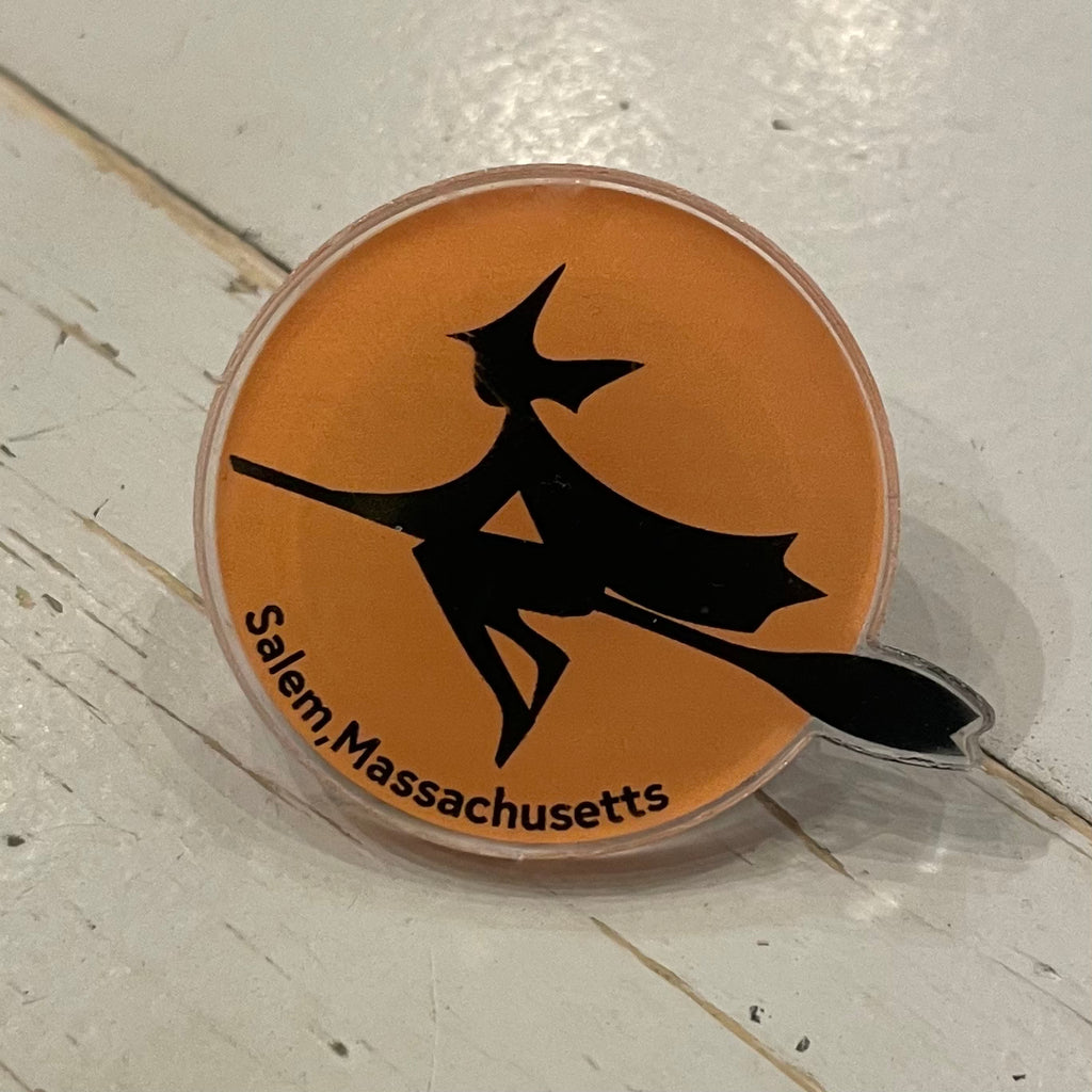 Moon Witch Acrylic Pin